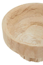 Natural Engraved Round Bowl | Arlo