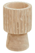 Engraved Wooden Vase | Arlo