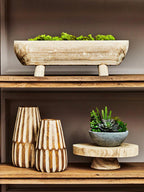 Natural Oval Decorative Dough Bowl | Arlo
