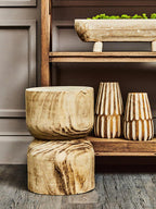 Natural Oval Decorative Dough Bowl | Arlo