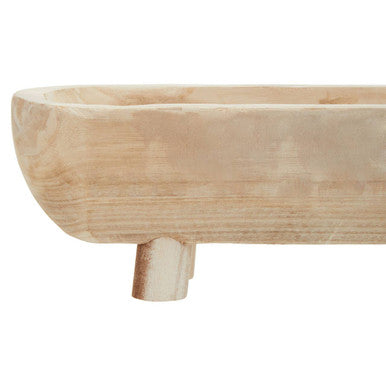 Natural Oval Decorative Dough Bowl | Arlo