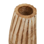 Large Wooden Engraved Vase | Arlo