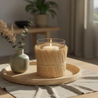 Natural Large Candle Holder | Kuta