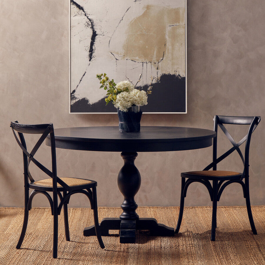 Black Large Candle Holder | Kuta
