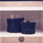 Black Medium Candle Holder | Kuta