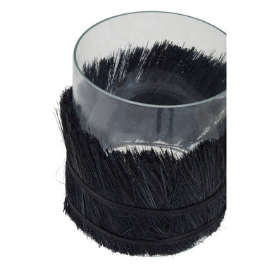 Black Medium Candle Holder | Kuta