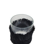 Black Medium Candle Holder | Kuta