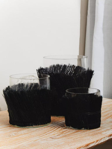 Black Small Candle Holder | Kuta
