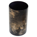 Black and Gold Marble Effect Large Candle Holder | Gaia