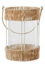 Natural and White Large Lantern | Kuta
