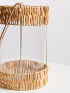 Natural and White Small Lantern | Kuta
