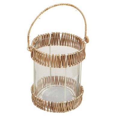 Natural and White Small Lantern | Kuta