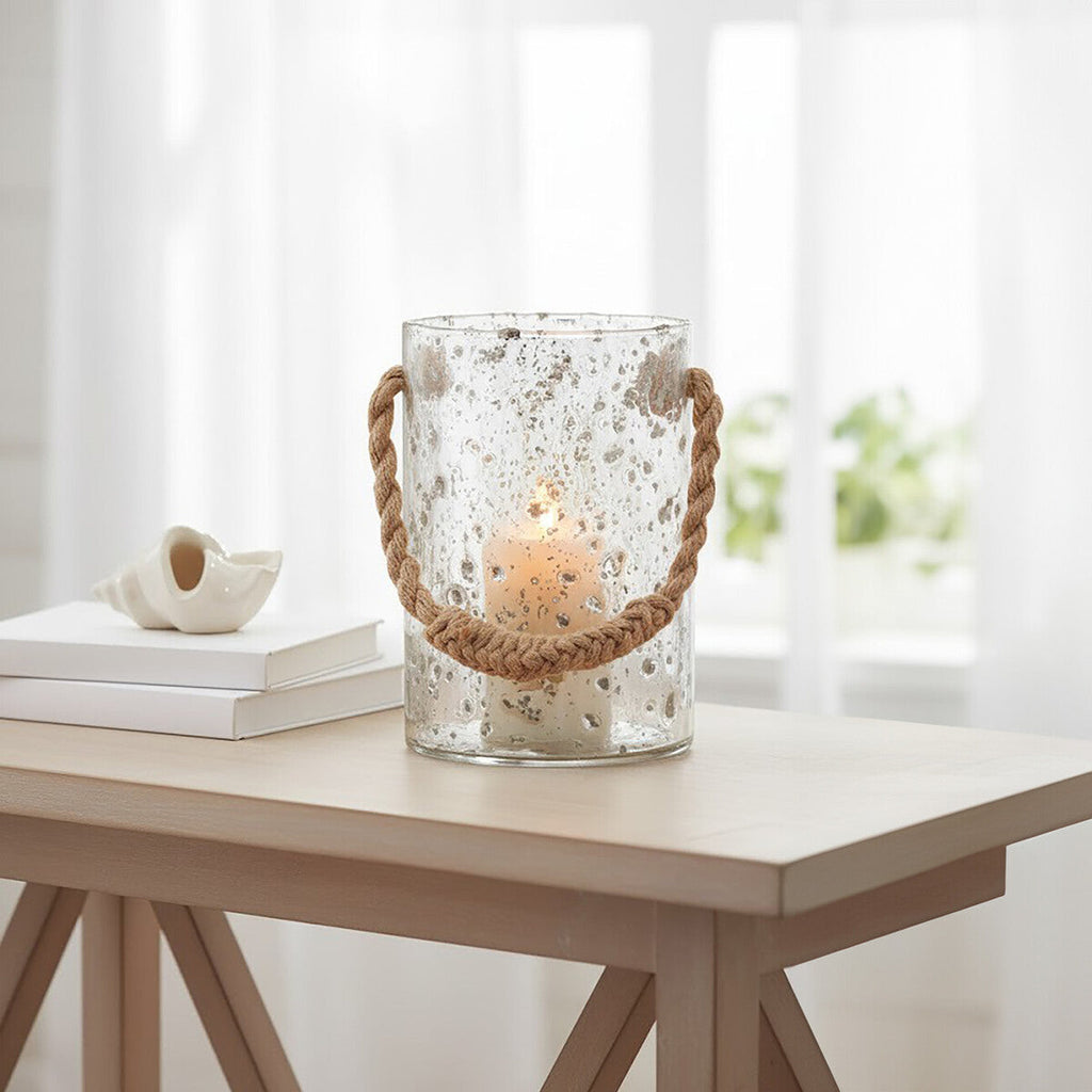 Natural Rope Large Lantern | Kuta