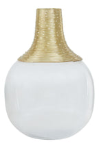 Glynn Glass And Gold Small Vase