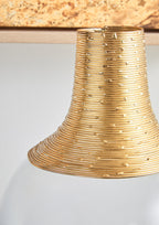 Glynn Glass And Gold Small Vase