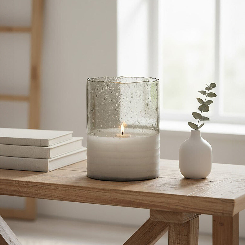 Natural Large Candle Holder | Glynn