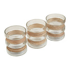 Set of 3 Natural Tealight Holders | Kuta