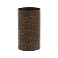 Small Antique Gold Metal Vase | Akola