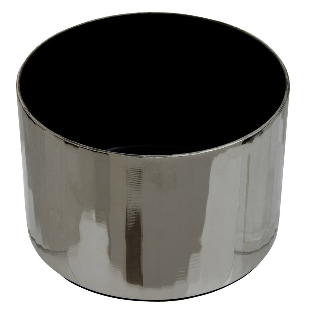 Small Vertical Textured Silver Metal Trinket Box | Amreli
