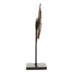Black Finish Quill Sculpture | Mirano