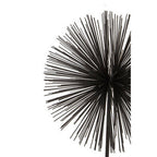 Black Finish Starburst Sculpture | Mirano