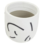 Black and White Planter | Tundra