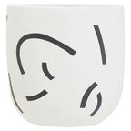 Black and White Planter | Tundra