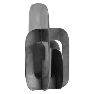 Black Nickel Abstract Sculpture | Prato