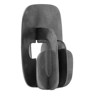 Black Nickel Abstract Sculpture | Prato