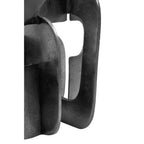 Black Nickel Abstract Sculpture | Prato