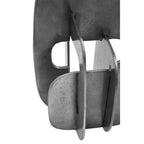 Black Nickel Abstract Sculpture | Prato