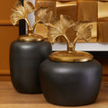 Large Ginkgo Jar | Danna