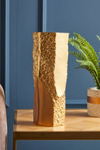 Small Gold Textured Vase | Dante