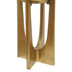 Small Gold Finish Candle Holder | Dante