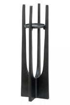 Large Grey Finish Candle Holder | Dante