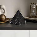 Black Marble Pyramid Ornament | Salmo