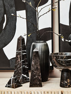 Large Black Marble Obelisk | Salmo