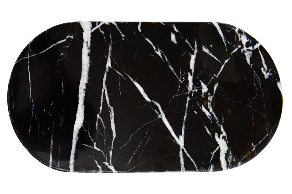 Oval Black Marble Chopping and Serving Board | Salmo