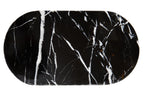 Oval Black Marble Chopping and Serving Board | Salmo