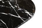 Oval Black Marble Chopping and Serving Board | Salmo