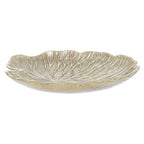 Small Gold Finish Lotus Leaf Plate | Salma