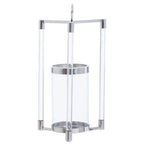 Small Silver Finish Lantern | Franklin