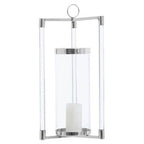 Large Silver Finish Lantern | Franklin