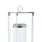 Large Silver Finish Lantern | Franklin