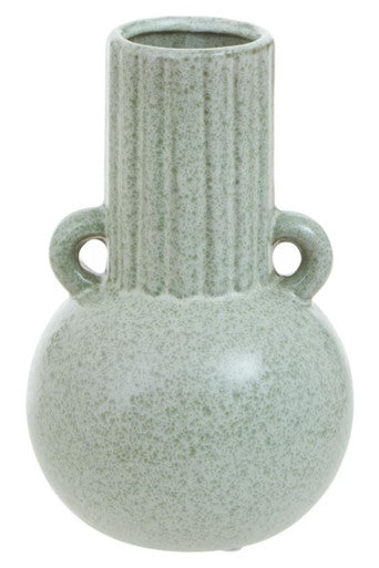 Calcita Small Speckled Green Vase
