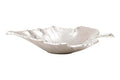 Silver Finish Leaf Dish | Prato