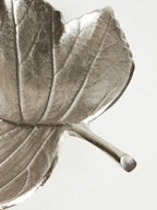Silver Finish Leaf Dish | Prato