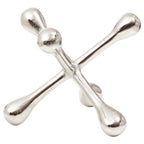 Silver Finish Jack Sculpture | Prato
