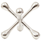 Silver Finish Jack Sculpture | Prato
