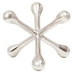 Silver Finish Jack Sculpture | Prato